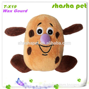 Factory wholesale Wax Gourd pet plush toys dog toys pet squeaker toys